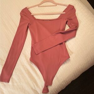 Babaton Dusty Rose Bodysuit